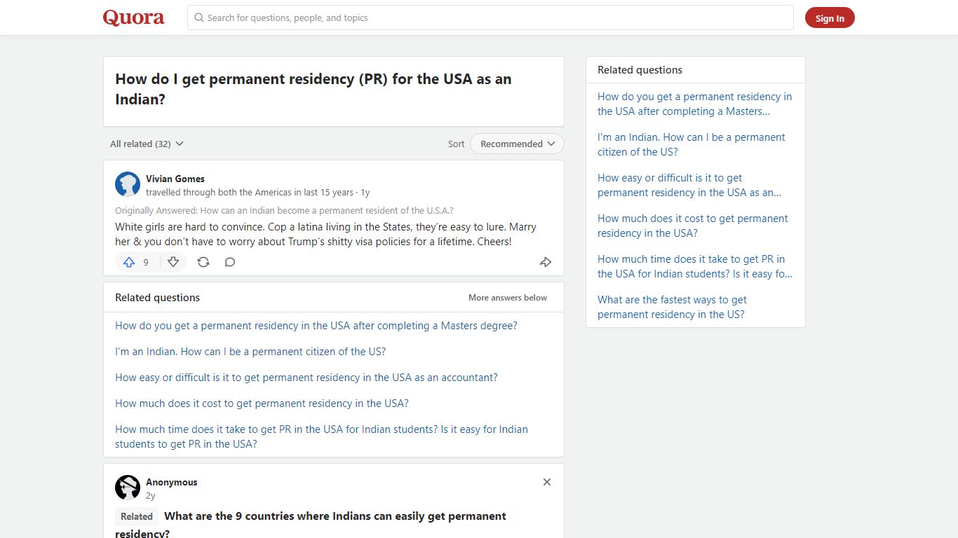 How to get permanent residency (PR) for the USA as an Indian - Quora